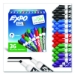 Low-Odor Dry-Erase Marker Value Pack, Broad Chisel Tip, Asso