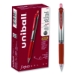 Signo Gel Pen, Retractable, Medium 0.7 mm, Red Ink, Silver/R