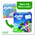Low-Odor Dry-Erase Marker Value Pack, Broad Chisel Tip, Asso