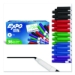 Low-Odor Dry Erase Marker Office Value Pack, Fine Bullet Tip