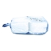 ChampWare Molded-Fiber Clamshell Containers, 9 x 9 x 3, Whit