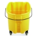 WaveBrake 2.0 Bucket, 35 qt, Plastic, Yellow