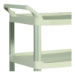 Xtra Utility Cart with Open Sides, Plastic, 3 Shelves, 300 l