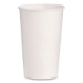 Double Sided Poly (DSP) Paper Cold Cups, 16 oz, White, 50 Cu