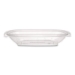 Square Plastic Bowls, 24 oz, 5 x 5 x 1.99, Clear, Plastic, 6