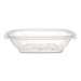 Square Plastic Bowls, 32 oz, 5 x 5 x 1.49, Clear, Plastic, 6