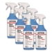 Professional Glass Cleaner, 32 oz Spray Bottle, 6/Carton