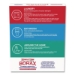 20 Mule Team Borax Laundry Booster, Powder, 4 lb Box, 6/Cart