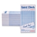 Guest Check Pad with Ruled Back, 15 Lines, One-Part (No Copi