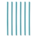 Marine Biodegradable Straws, 8.5", Pha, Ocean Blue, Wrapped,