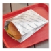 Foil/Paper/Honeycomb Insulated Bag, Delicious Labeling, 8" x