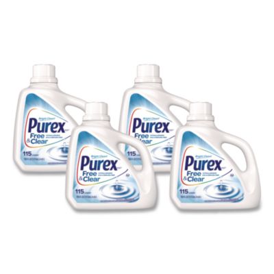 Free and Clear Liquid HE Laundry Detergent, Unscented, 150 o