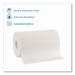 SofPull Hardwound Paper Towel Roll, Nonperforated, 1-Ply, 9"