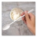 Specialty Cutlery, Soda Spoon, Plastic, White, 1,000/Carton
