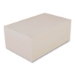 Carryout Boxes, 7 x 4.5 x 2.75, White, Paper, 500/Carton
