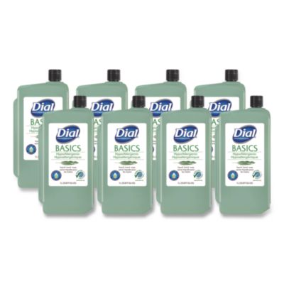 Basics MP Free Liquid Hand Soap Refill, Unscented, 1 L, 8/Ca