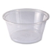 Recycleware Deli Containers, 5 oz, 3.6 x 2.6 x 1.8, Clear, P