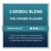 Caribou Blend Ground Coffee, 2.5 Oz, 18/carton