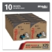 X70 Cloths, POP-UP Box, 9.13 x 16.8, Blue, 96/Box, 10 Boxes/