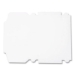 White One-Piece Non-Window Bakery Boxes, 1/4-Sheet Cake Box,