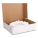 White One-Piece Non-Window Bakery Boxes, 9 x 9 x 2.5, White,