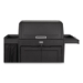 Locking Security Hood for Housekeeping Carts, Plastic, Black