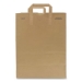 Grocery Paper Bags, 1/6 BBL Size, 70# Basis Weight, Flat Han