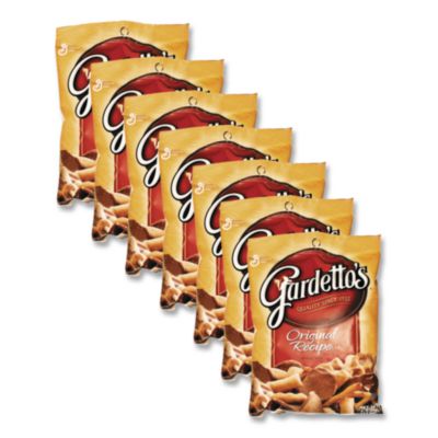 Gardettos Snack Mix, Original Flavor, 5.5 Oz Bag, 7/box