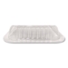 Plastic Dome Lid, 8.25 x 8.25 x 1.5, Clear, 500/Carton