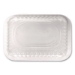 Plastic Dome Lids, Fits 1 lb Oblong Pan, Clear, 1,000/Carton