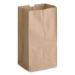 Grocery Paper Bags, 25# Squat Size, 40# Basis Weight, 8.25"