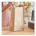 Grocery Paper Bags, 20# Size, 40# Basis Weight, 8.25" x 5.25