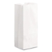 Grocery Paper Bags, 4# Size, 30# Basis Weight, 5" x 3.13" x
