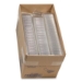 Plastic Hinged Lid Sandwich Container, 3.25 x 6.5 x 3, Clear