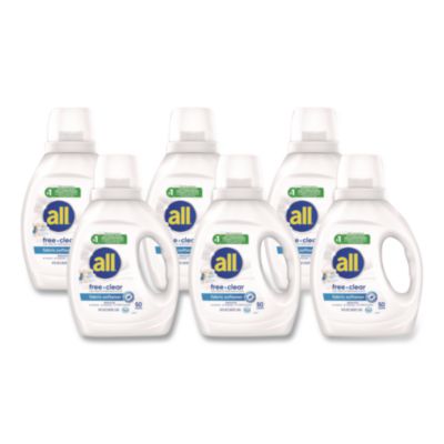 Free Clear Liquid Fabric Softener, Fragrance-Free, 34 oz Bot