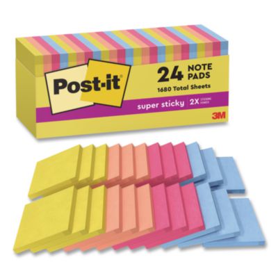 Note Pads in Summer Joy Collection Colors, 3" x 3", Summer J