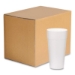 Foam Drink Cups, 24 oz, White, 300/Carton