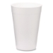 Foam Drink Cups, 32 oz, White, 500/Carton