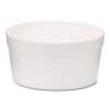 Foam Containers, Tall Style, 8 oz, White, 500/Carton