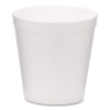 Foam Containers, Tall Style, 16 oz, White, 500/Carton