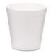 Foam Containers, Tall Style, 16 oz, White, 500/Carton