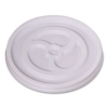 Plastic Lids for Foam Cups and Bowls, Vented, Fits 6 oz Hot