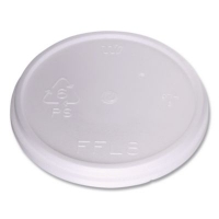 Plastic Lids for Foam Cups and Bowls, Fits 8 oz to 16 oz Cup