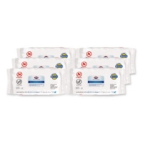 Bleach Germicidal Wipes, Disinfectant Wipes, 1-Ply, 6.75 x 9