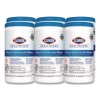 Bleach Germicidal Wipes, 1-Ply, 6.75 x 9, Unscented, White,