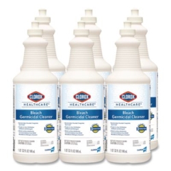 Bleach Germicidal Cleaner, Unscented, 32 oz Pull-Top Bottle,