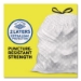 ForceFlex Kitchen Drawstring Trash Bags, 13 gal, Gain Fresh