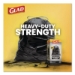 Guaranteed Strong Large Drawstring Trash Bags, Three-Ply, 30