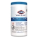 Bleach Germicidal Wipes, 1-Ply, 6 x 5, Unscented, White, 150