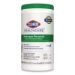 Hydrogen Peroxide Cleaner Disinfectant Wipes, 5.75 x 6.75, U